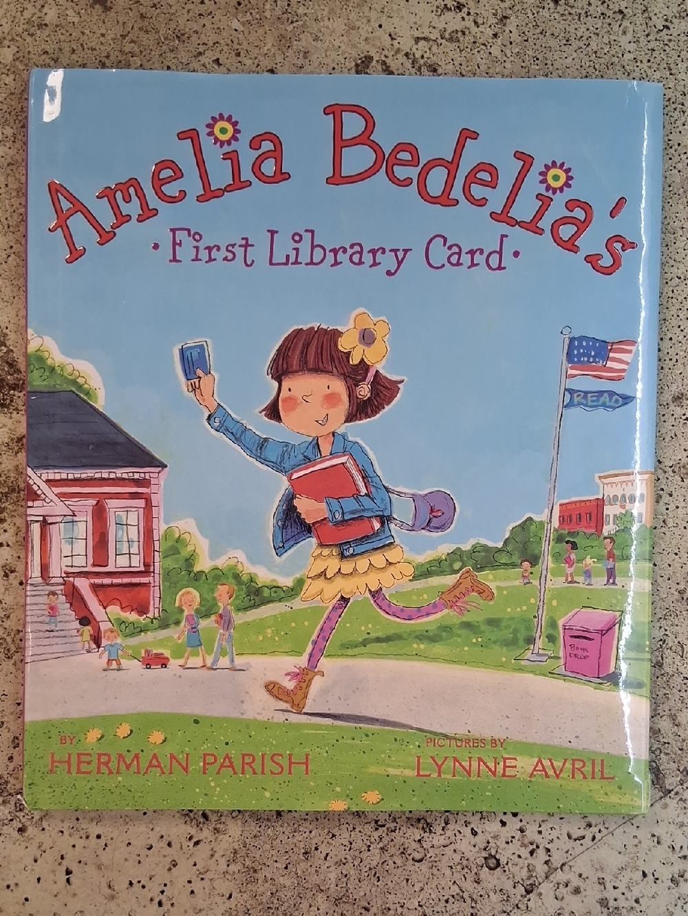 Amelia Bedelia's First Library Card By Herman Parish Children's Picture Book